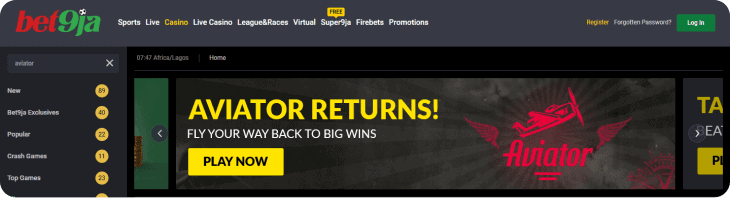 bet9ja aviator review